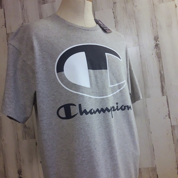NWT Champion Athletic wear Gray T-Shirt 1XL Big - Picture 5 of 8